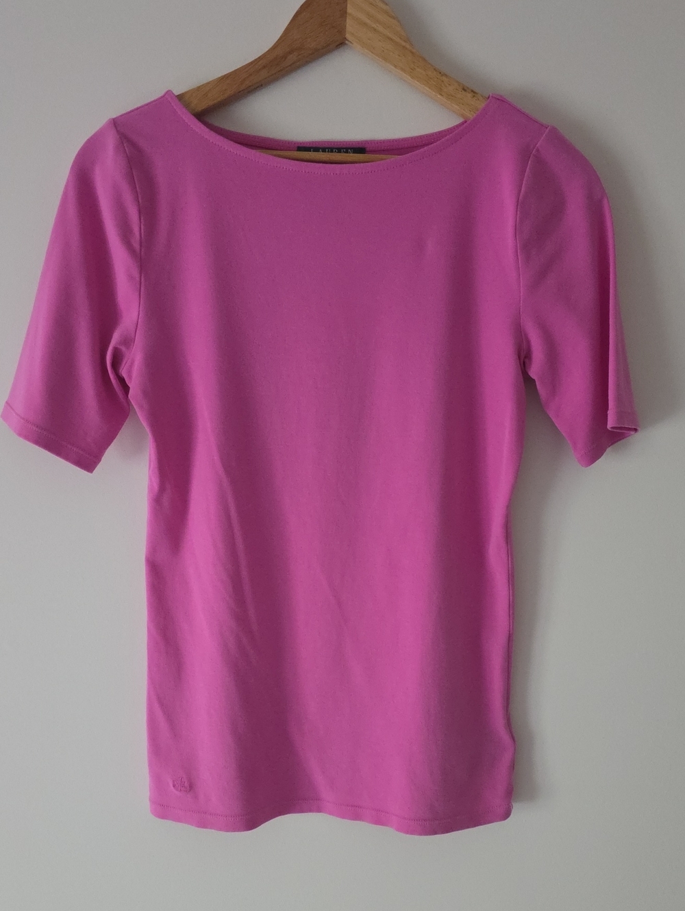 Ralph Lauren Bright Pink Short-Sleeve Tee